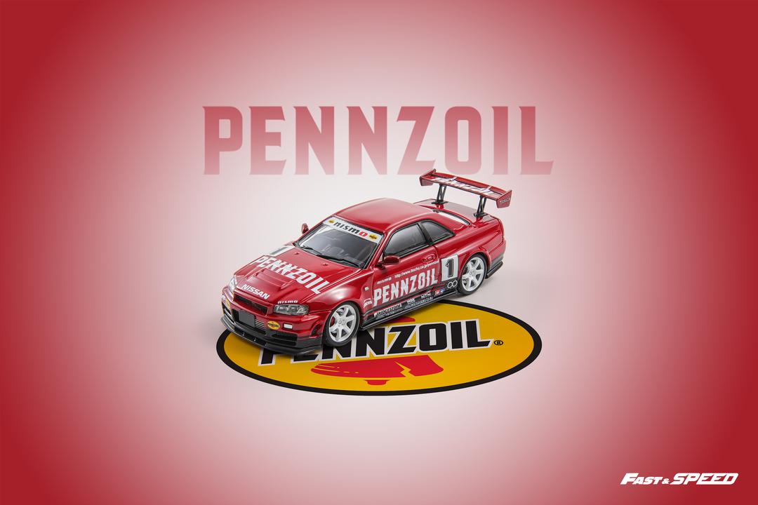 1:64 Skyline GT-R R34, Nismo Z-Tune version - Fast Speed - All in Tuning Expo