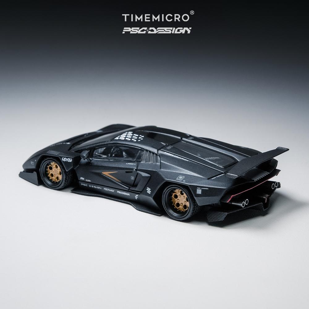 1/64 - Lamborghini Countach LPI800-4 Black - TimeMicro × PSC DESIGN - TM647701