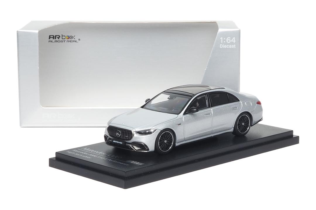 1/64 Mercedes Benz S Class W223, AMG S 63 E Performance 2023 version - AR Box