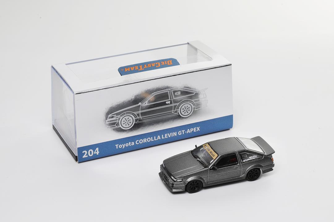 1/64 - Toyota Levin AE86, RWB wide-body modified version - DCT - 6 colour options