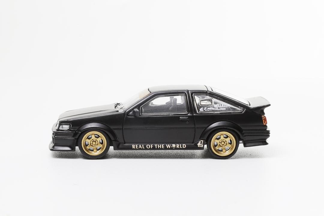1/64 - Toyota Levin AE86, RWB wide-body modified version - DCT - 6 colour options