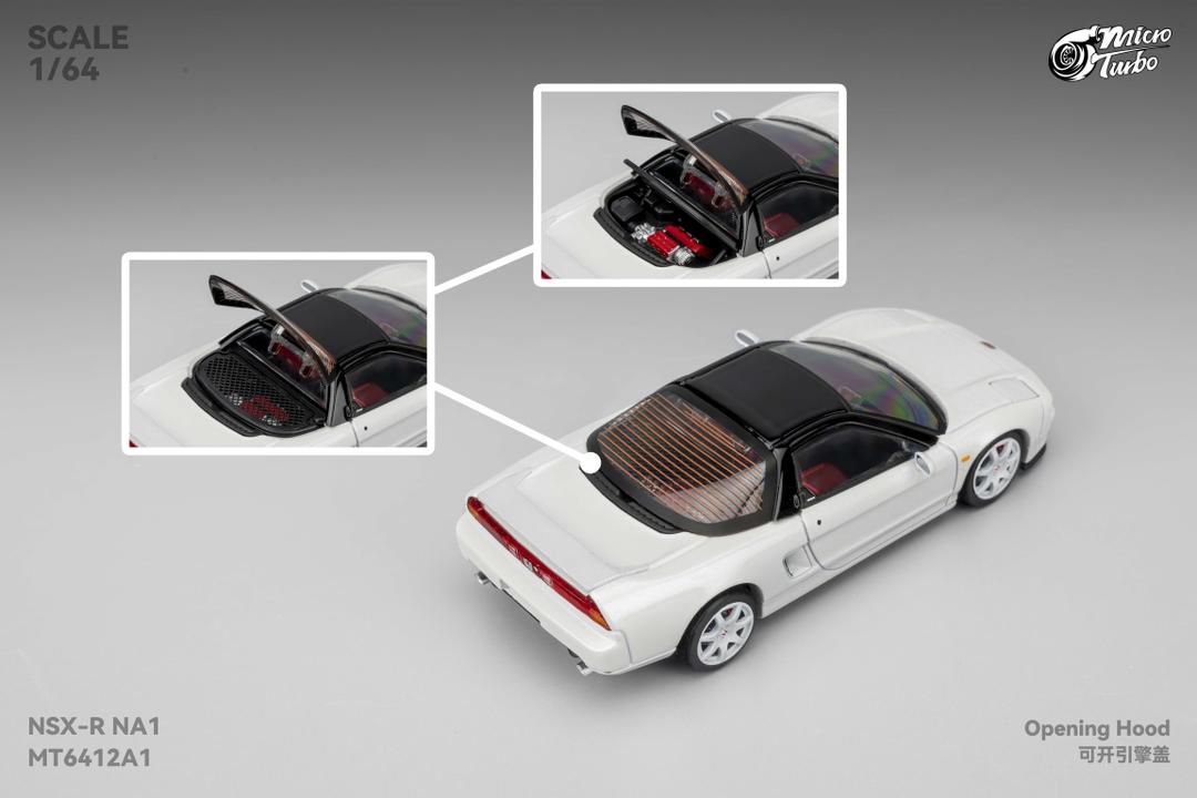 1/64 - NSX 1st generation Mk1 NA1, Type R modified version - Micro Turbo - MT6412A1