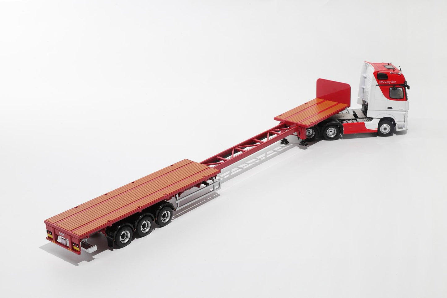 1/64 Mercedes-Benz Actros 6x2 & Scalable Trailer - GCD Diecast - KS101-498