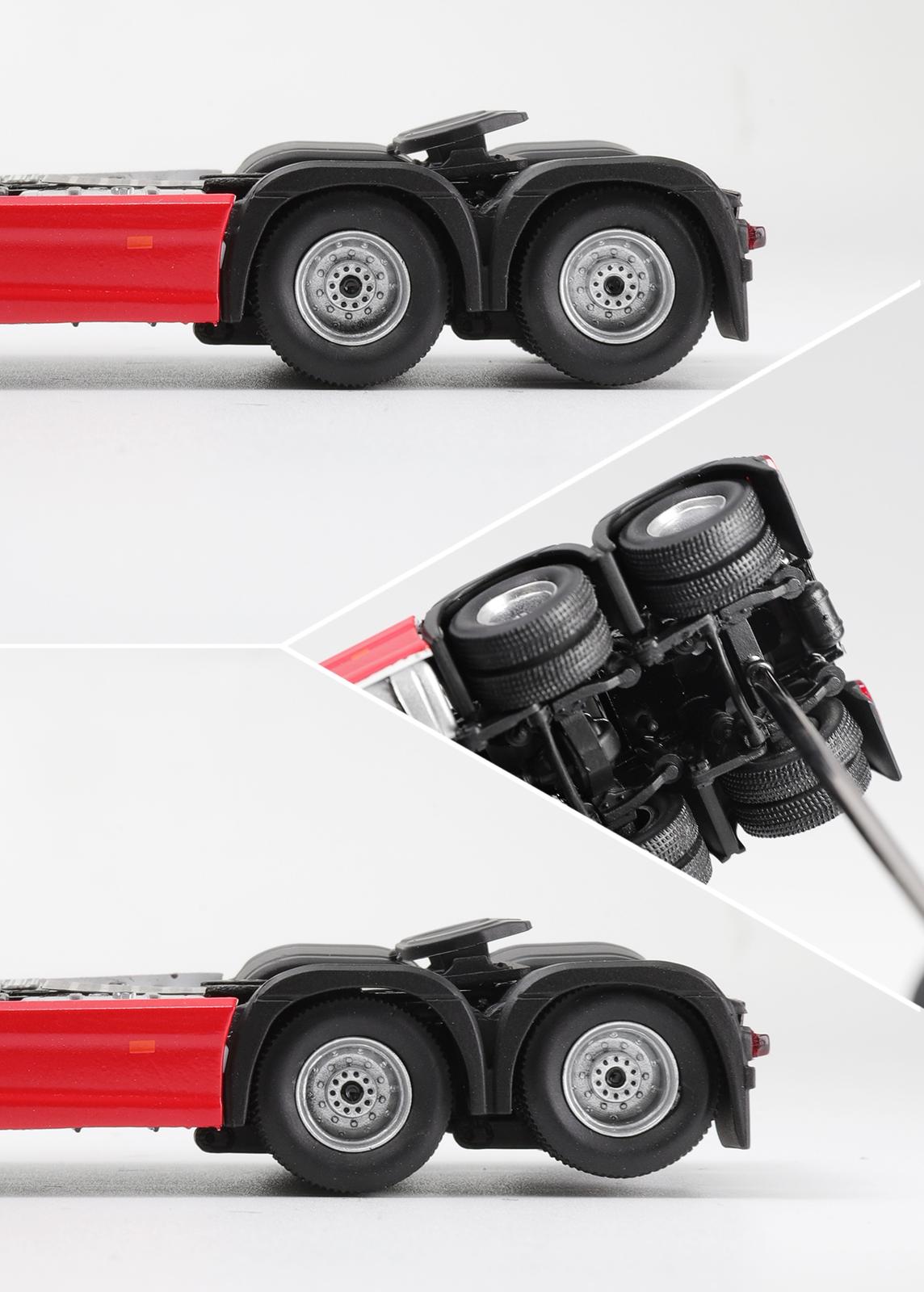 1/64 Mercedes-Benz Actros 6x2 & Scalable Trailer - GCD Diecast - KS101-498