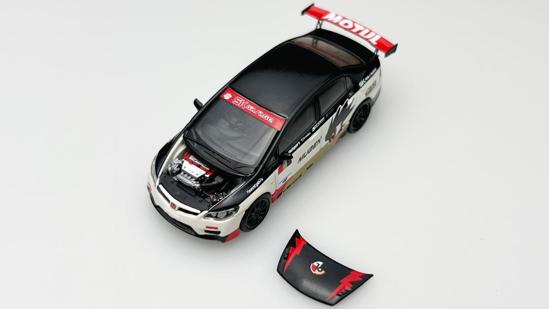 1/64 Honda Civic FD2 Type R Mugen - MotorHelix