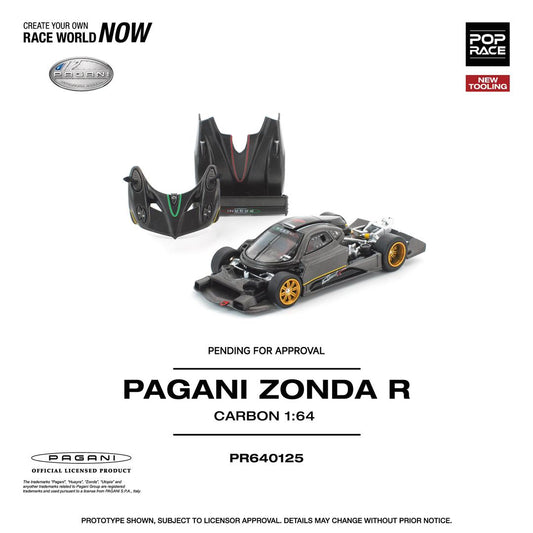 1/64 PAGANI ZONDA R (NEW TOOLING) - Poprace - PR640125
