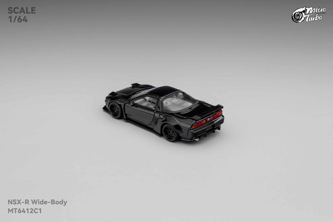 1/64 - NSX 1st generation Mk1 NA1, Type R modified version Piano Black- Micro Turbo - MT6412C1