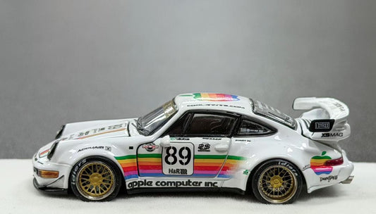 1/64 RWB930 89# White Apple - fully opening diecast - PGM-640010