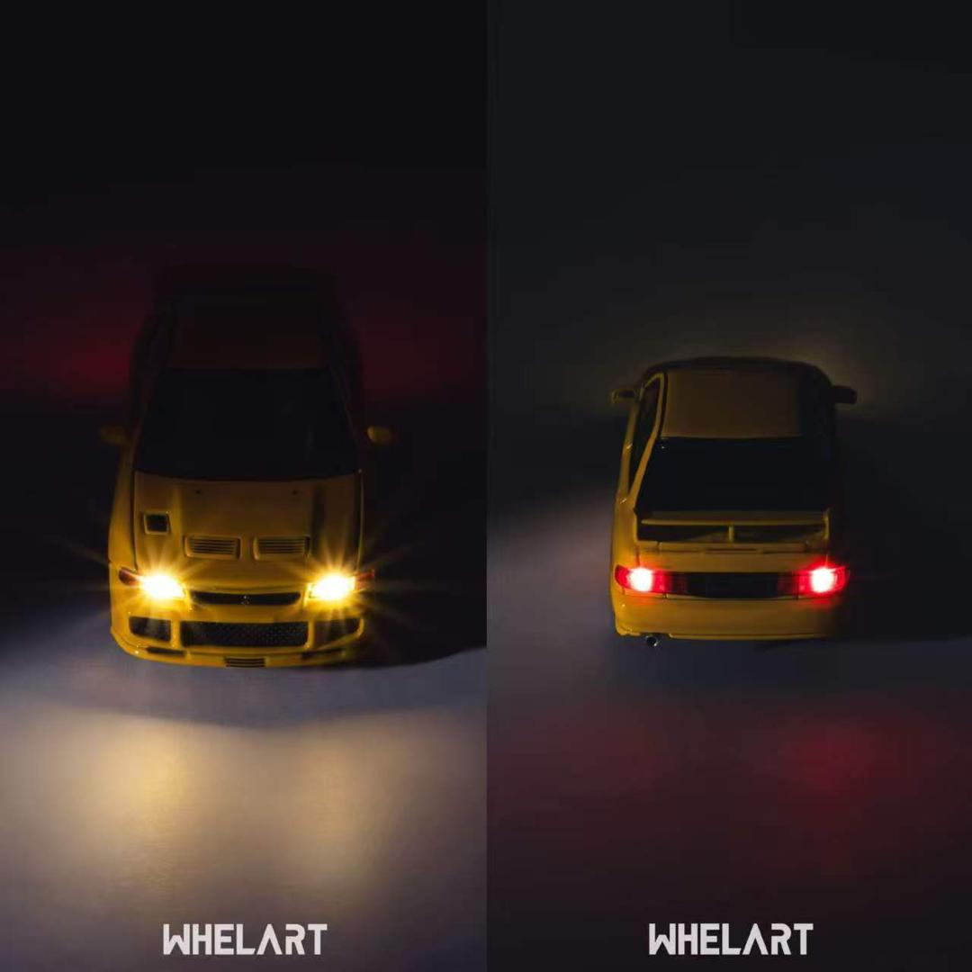 1/64 EVO III Yellow - working light - Whelart - H-003A