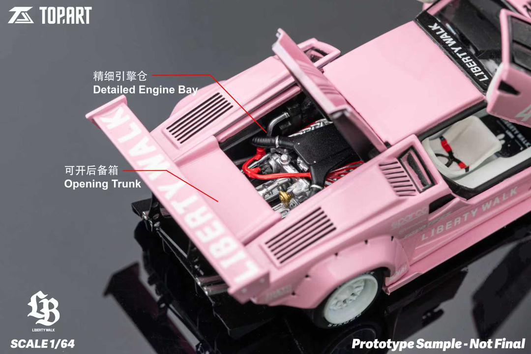 1/64 LBWK COUNTACH Lover Powder 41 - Topart - TAO640012