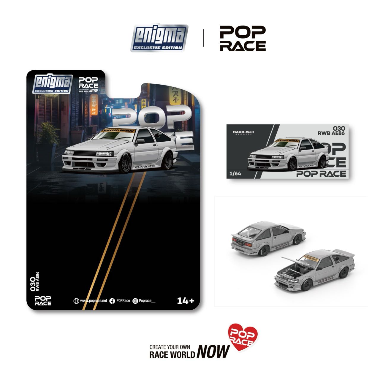 1/64 RWB AE86 - Poprace Enigma - PRE030