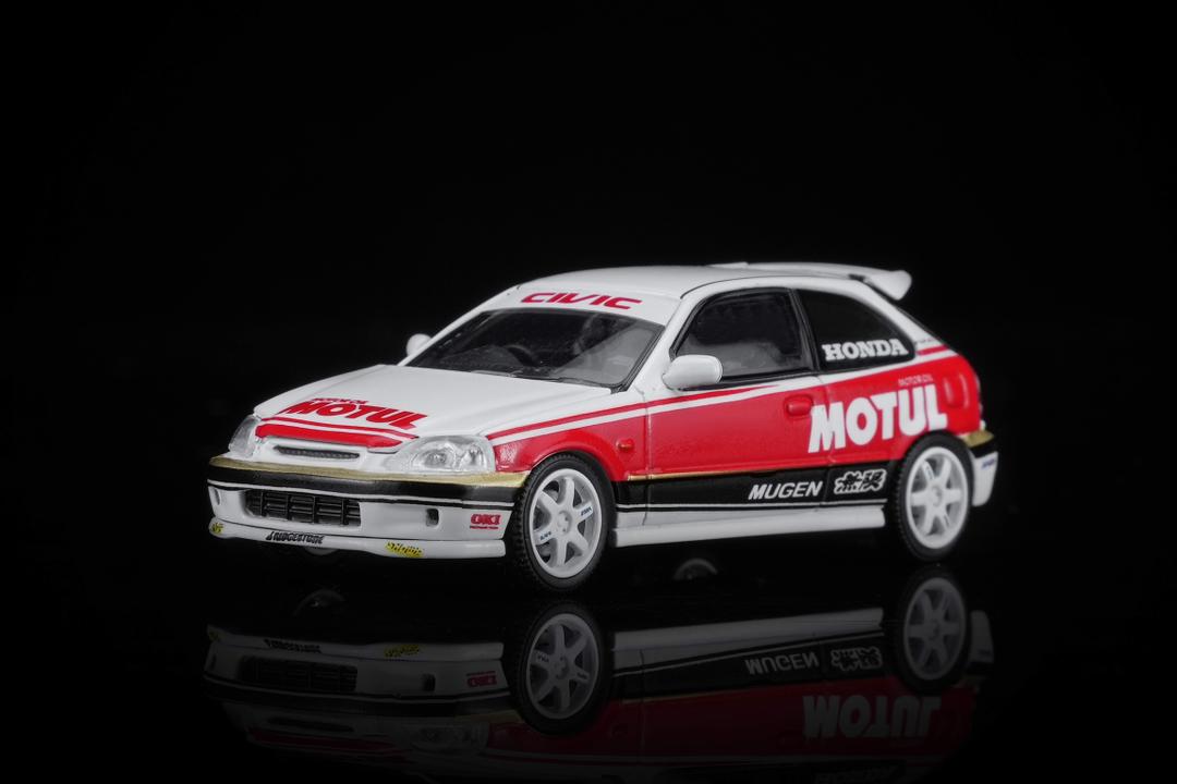 1/64 Honda Civic Type-R 1st generation EK9 "No Good Racing" - Motor Helix - 2 colour choice