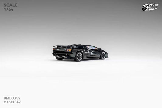 1/64 Diablo SV Metallic Black - Micro Turbo - MT6413A2