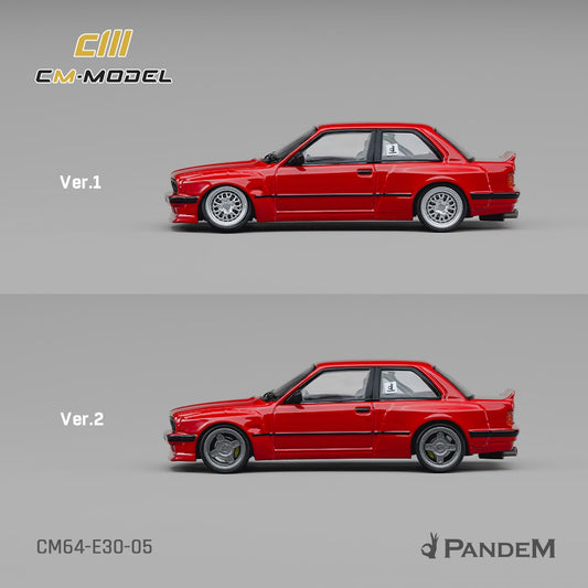 1/64 BMW M3 E30 Rocket Bunny wide-body modified version - CM Models - CM64-E30-05