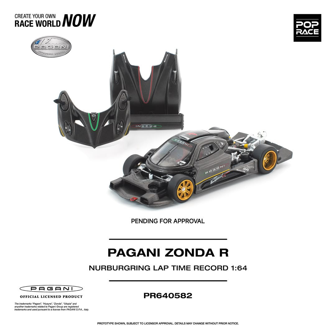 1/64 Pagani Zonda R Nurburgring Lap Time Record - Poprace - PR640582