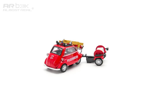 1/64 BMW lsetta Red Fire Engine Set - AR Box - 630302001 ***Pre order***