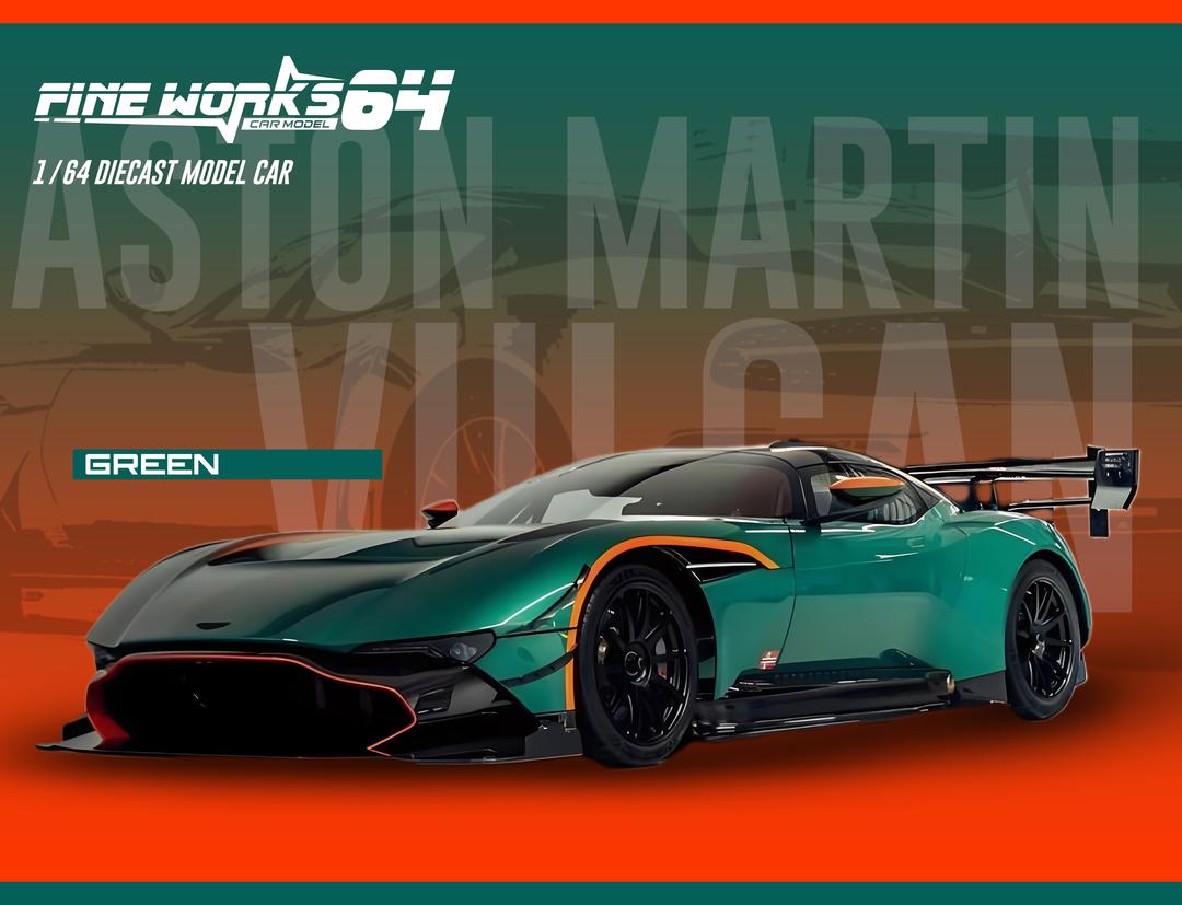 1:64 Aston Martin Vulcan - Fine Works64 - 4 colour options