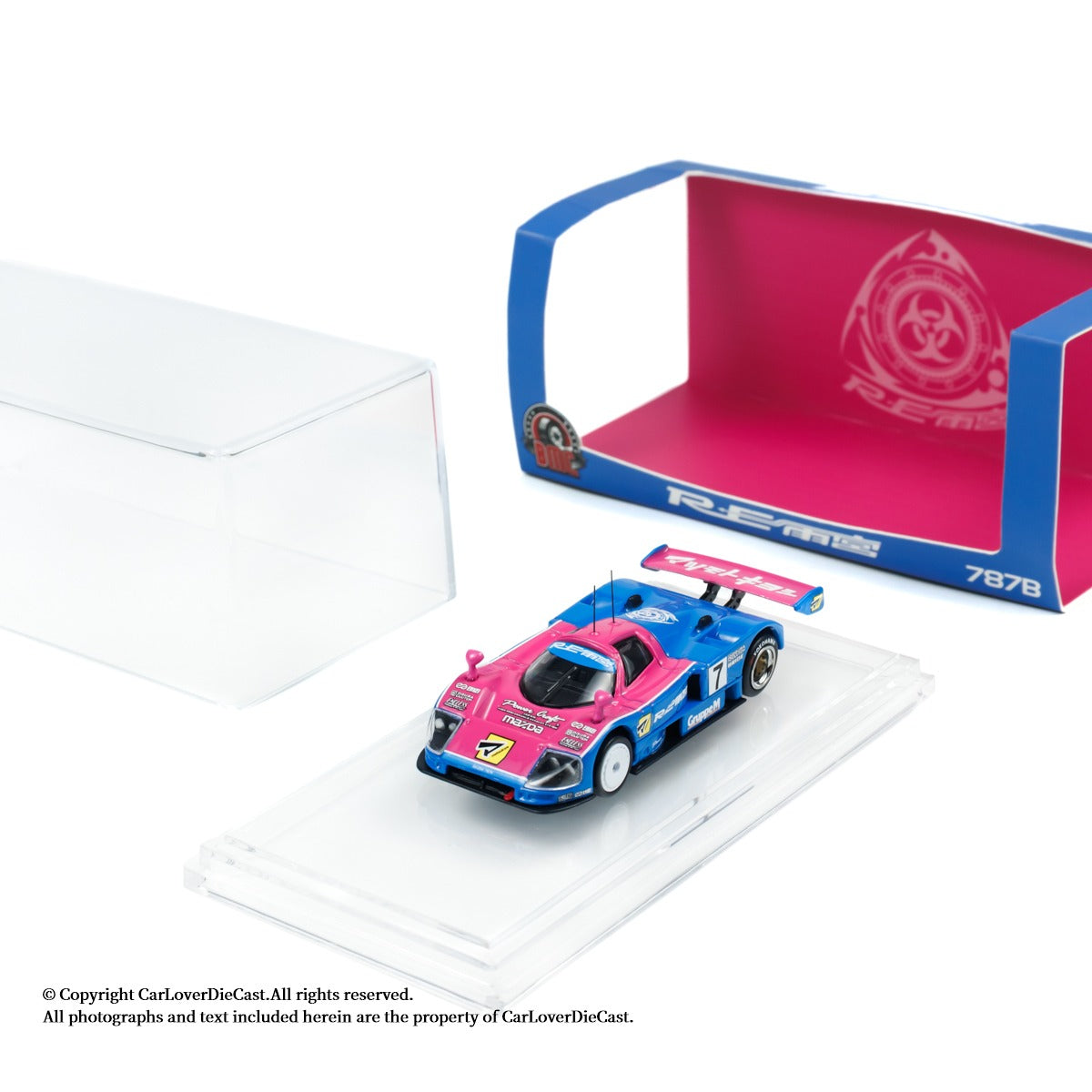 1/64 Mazda 767b English Version with book - BMC - HEC show special