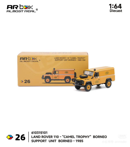 1/64 Borneo Support Vehicle Land Rover 110 "Camel Trophy" - AR Box - 610315101