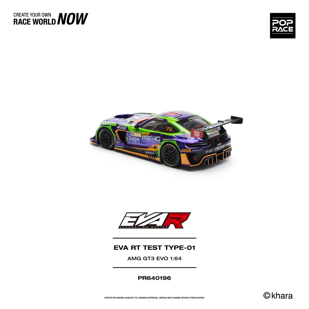 1/64 EVA RT TEST TYPE 01 AMG GT3 EVO MACAU GP 2023 - Poprace - PR640196