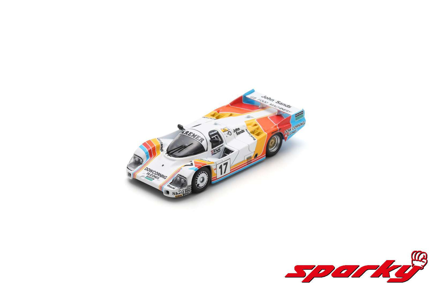 1/64 Porsche 956 No.17 Le Mans 24H 1984 T. Needell - D. Sutherland - R. French - SPARKY SPA Y320
