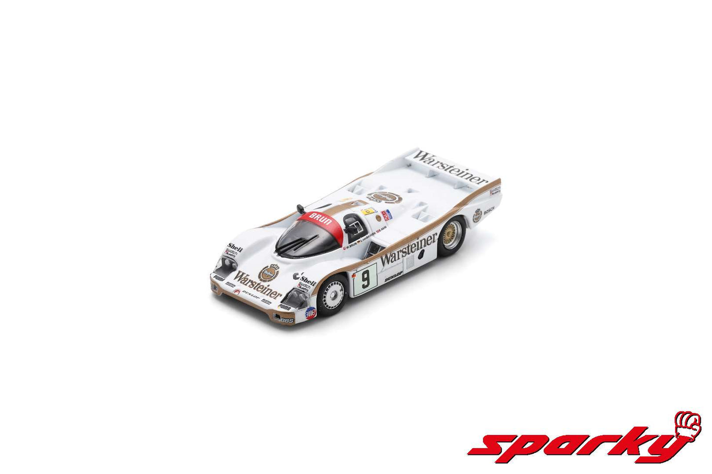 1/64 Porsche 956 #9 Le Mans 24H 1984 W. Brun L. von Bayern/B. Akin - SPARKY SPA Y321