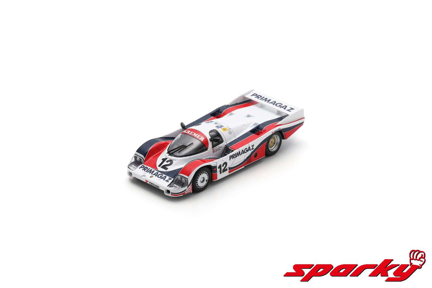 1/64 Porsche 956 No.12 Le Mans 24H 1986 P. Yver - H. Striebig - M. Cohen-Olivar - SPARKY SPA Y324