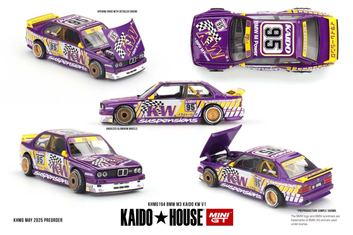 1/64 BMW M3 KAIDO KW V1 - MGTKHMG194