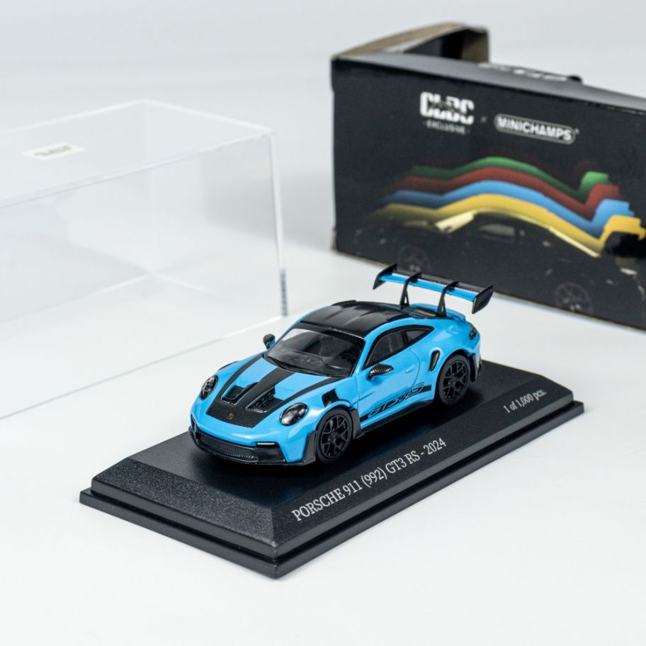 1:64 PORSCHE 911 (992) GT3 RS - 2024 - WEISSACH PACKAGE x 10 colourways