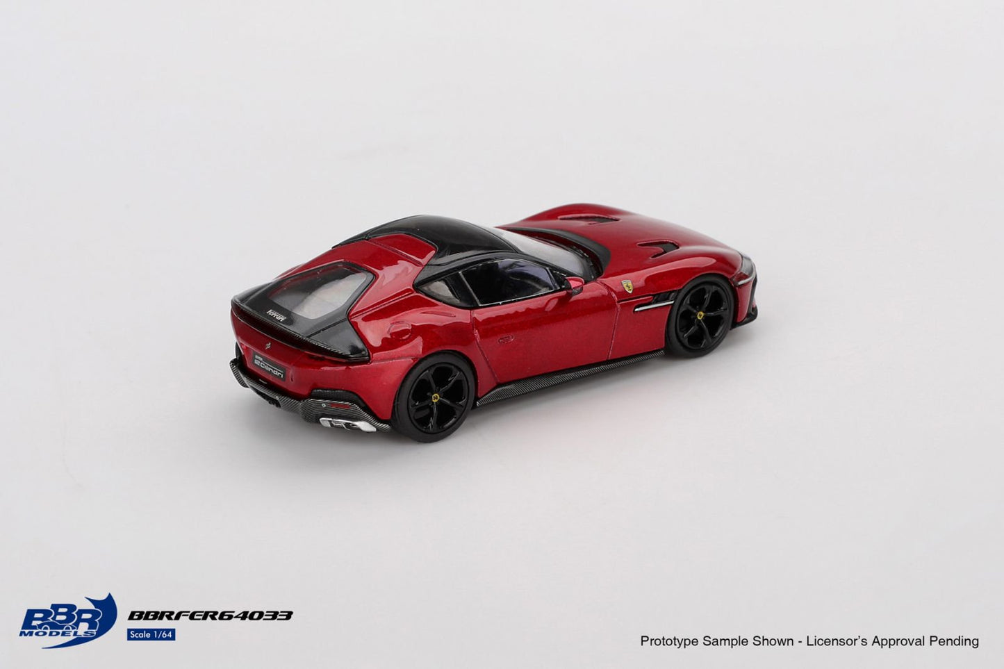1:64 Ferrari 12 Cilindri Rosso Imola - BBR Models - BBRFER64033