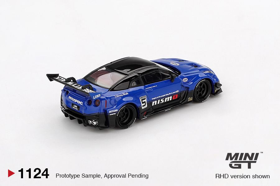 1/64 LB-Silhouette WORKS GT NISSAN 35GT-RR Ver.2 Blue - MGT01124