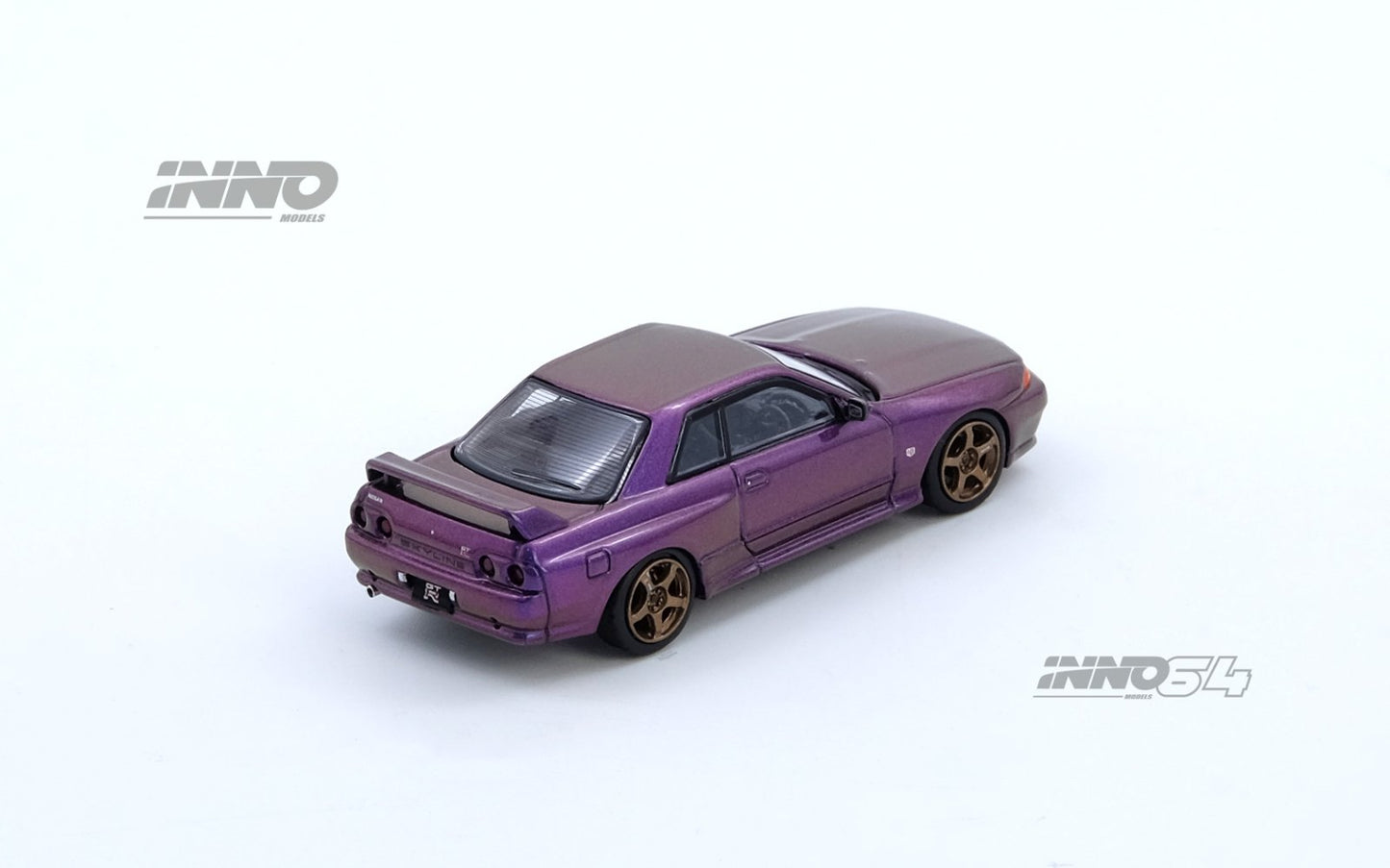 1/64 SKYLINE GT-R (R32) Midnight Purple Australia Special Edition - Inno64 - IN64-R32-MP