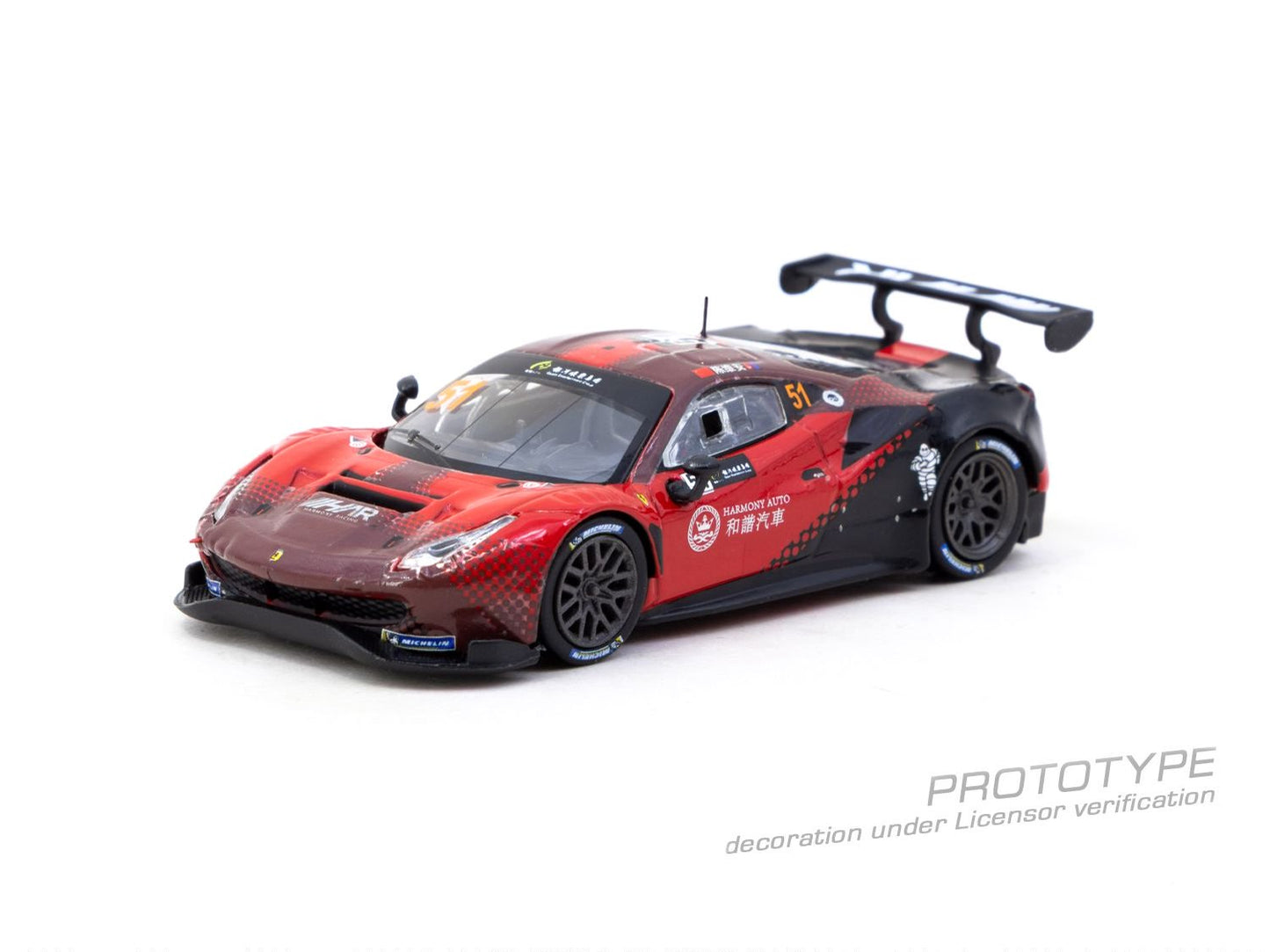 1:64 Ferrari 488 GT3 Macau GT Cup 2022 Harmony Racing Chen Weian - T64-072-22MGP51
