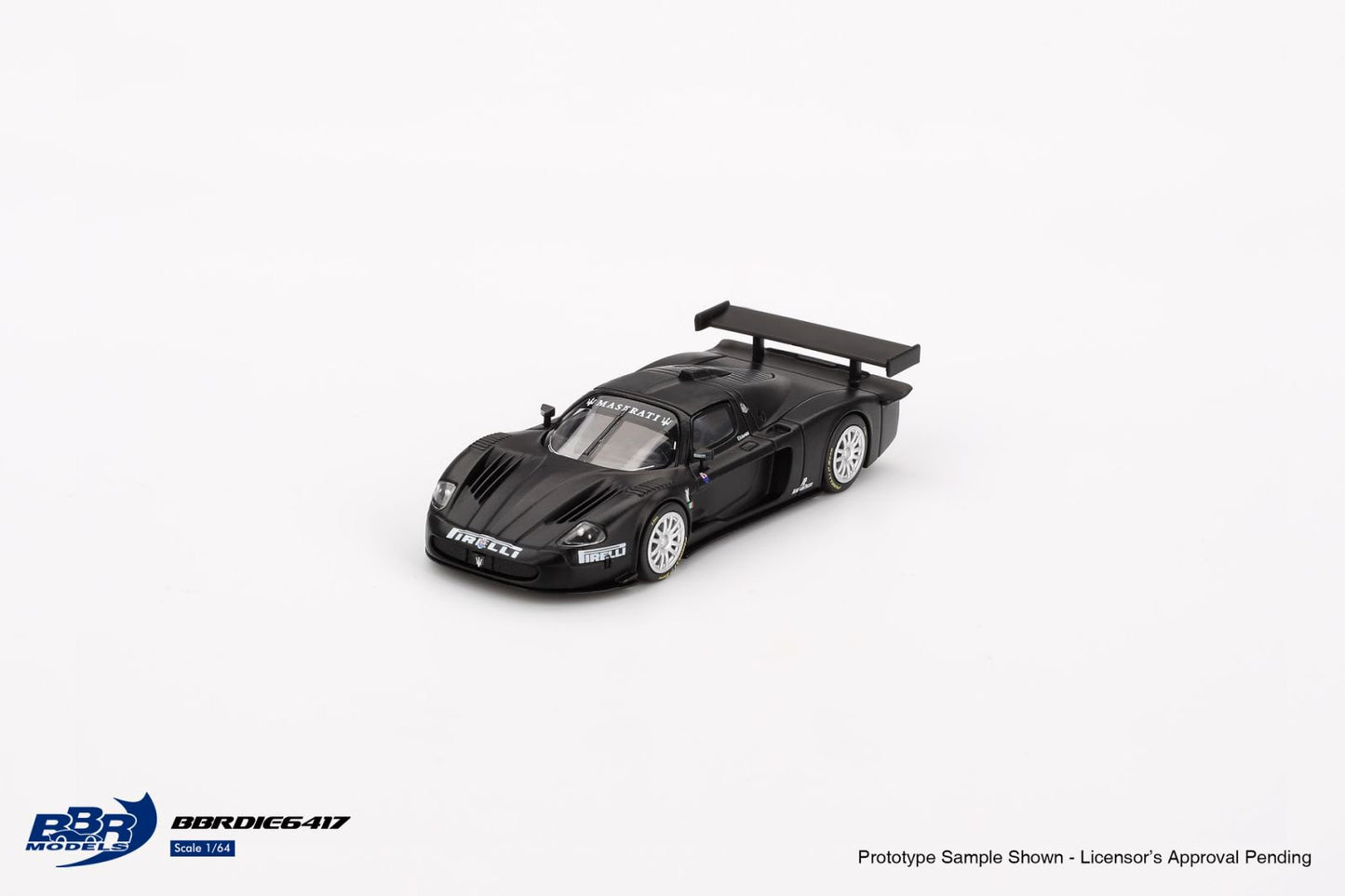 1:64 MASERATI MC12 COMPETIZIONE TEST FIORANO 2004 - BBR Models - BBRDIE6417