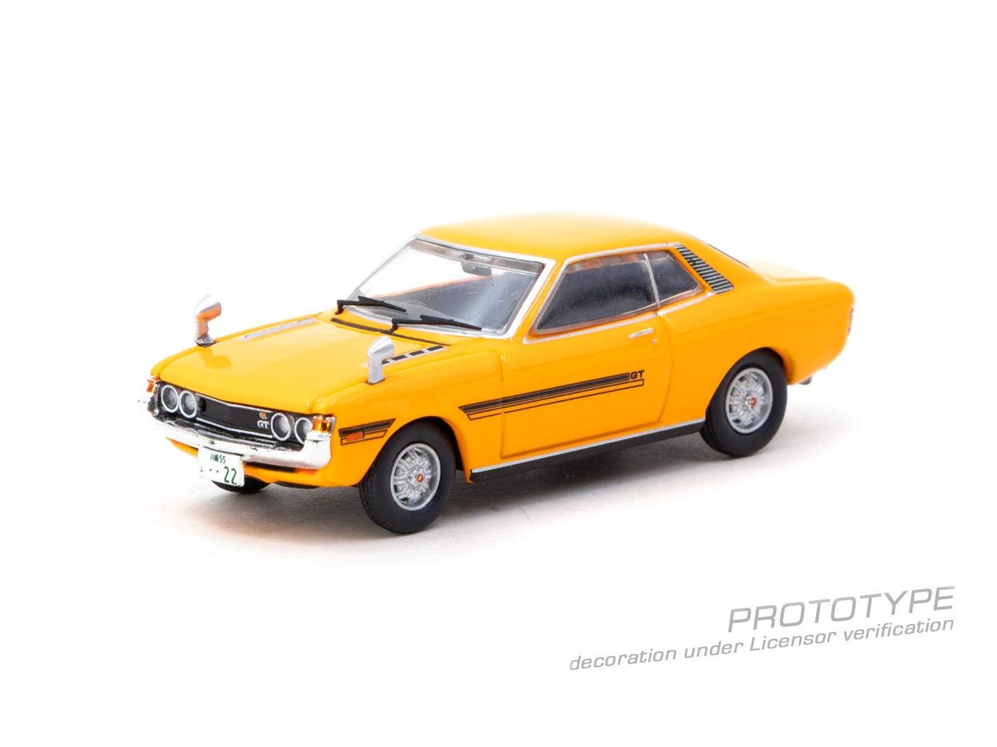1/64 Toyota Celica 1600GT TA22 Orange - Tarmac Models - JC64-011-OR