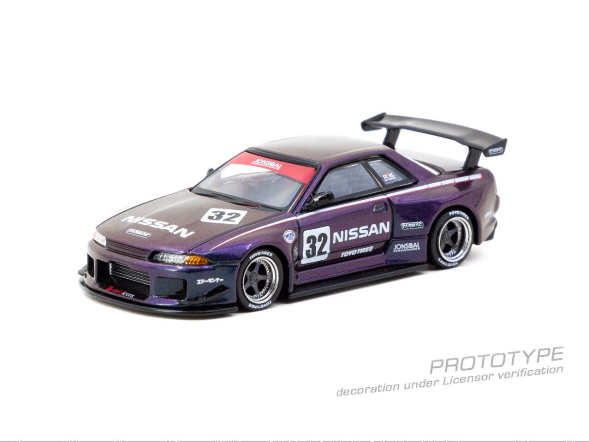 1:64 Nissan Skyline (R32) Widebody Midnight purple - T64G-061-MP