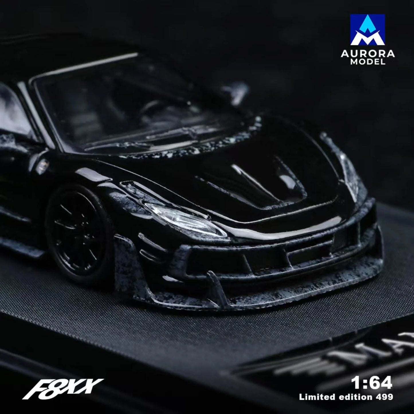 1:64 F8 Tributo Mansory F8XX - 2 colour choices - Aurora Models