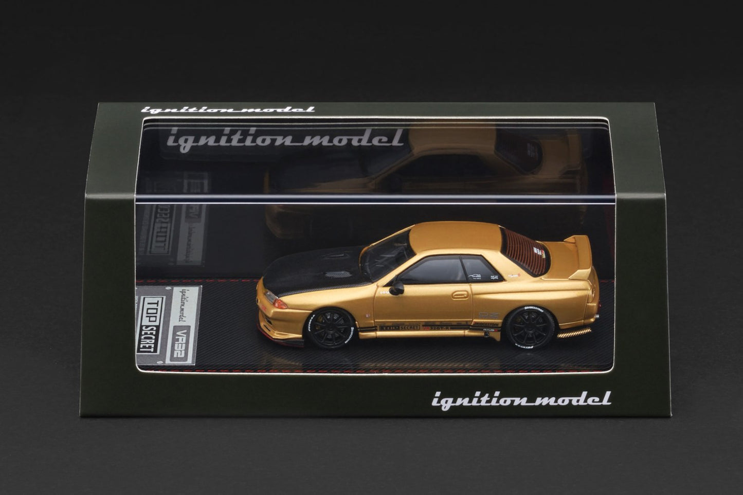 1/64 TOP SECRET GT-R (VR32) Gold - Ignition Models - IG3846