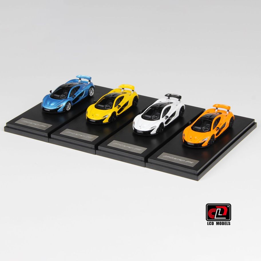 1/64 McLaren P1- LCD Models - 4 colours