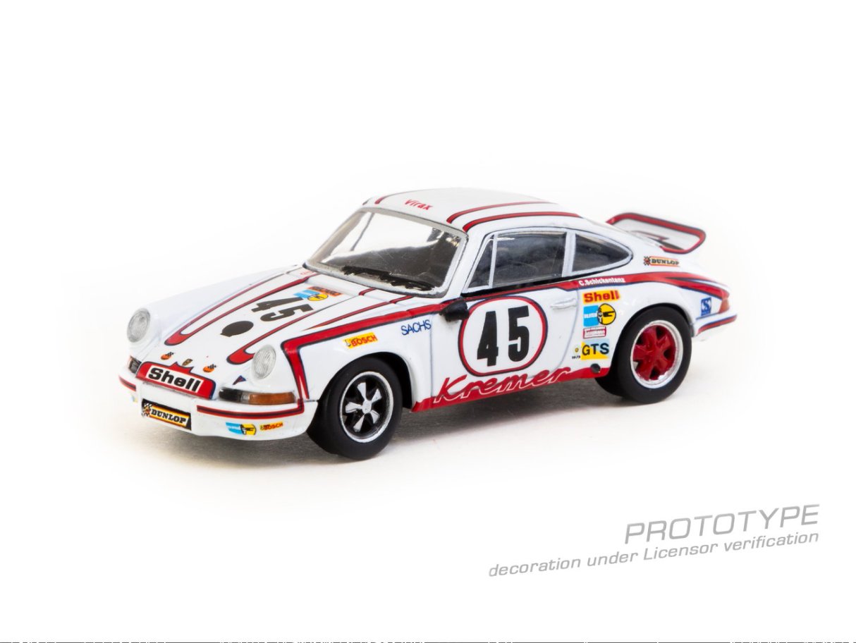 1:64 PORSCHE 911 CARRERA RSR 2.8 24H LE MANS 1973 NO.45 WINNER - T64S-023-73LM45