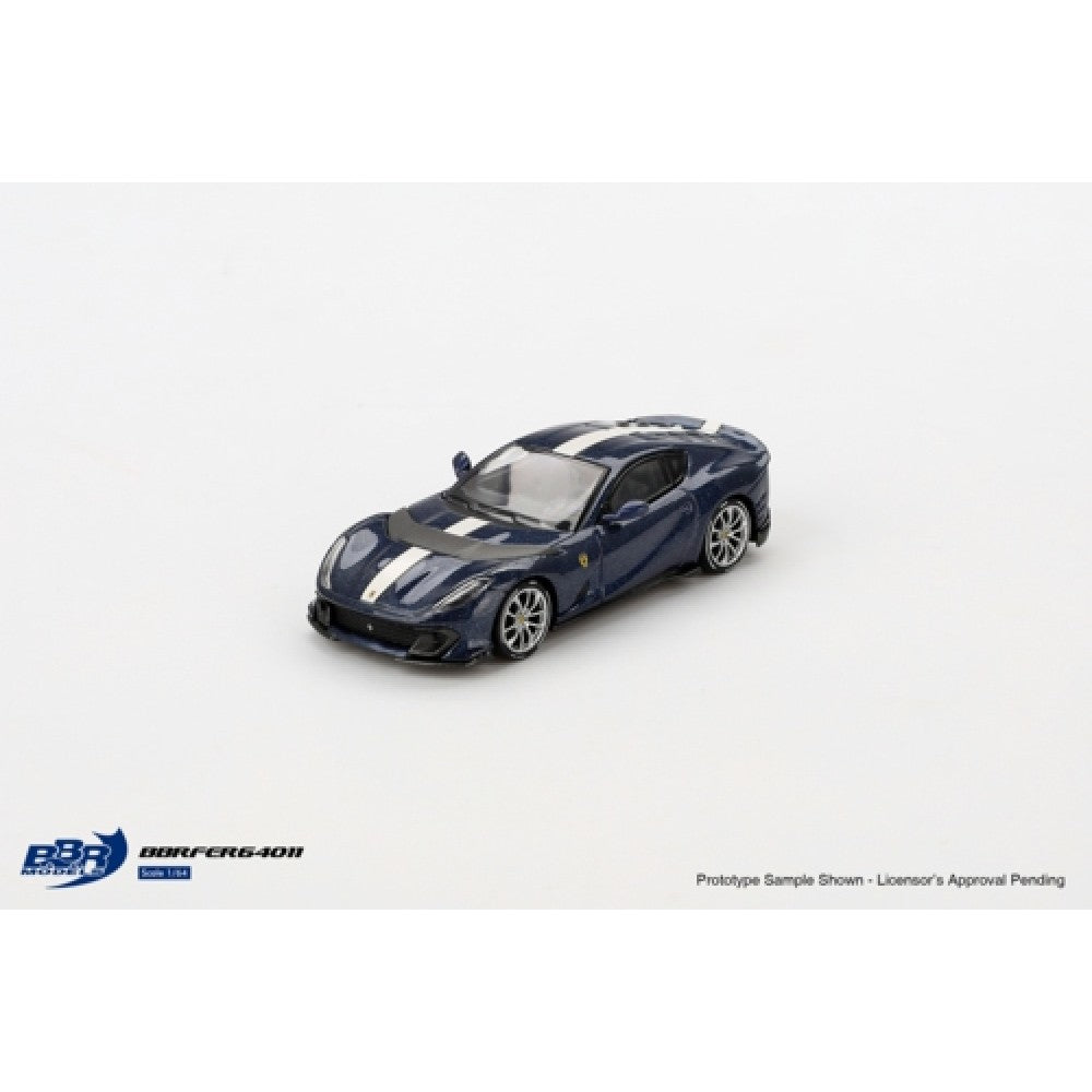 1/64 FERRARI 812 COMPETITIZONE BLU TOUR DE FRANCE - BBRFER64011