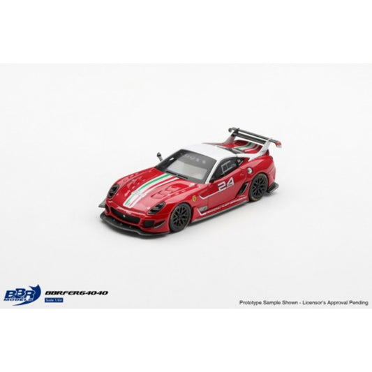 1/64 FERRARI 599XX EVO NO.24 - BBR Models - BBRFER64040
