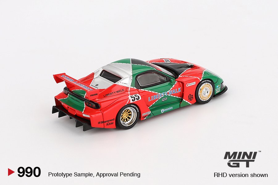 1/64 MAZDA RX-7 LB-SUPER SILHOUETTE 787B (RHD) BLISTER PACKAGING - MGT00990-BL