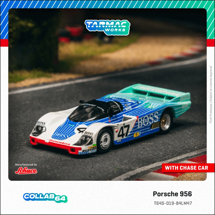 1/64 Porsche 956 Le Mans 1984 #47 - Tarmac Models - T64S-019-84LM47