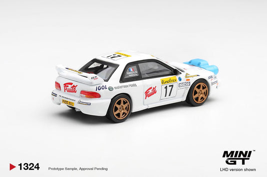 1/64 SUBARU IMPREZA WRC98 NO.17 1999 RALLY MONTE-CARLO - Mini GT - MGT01324