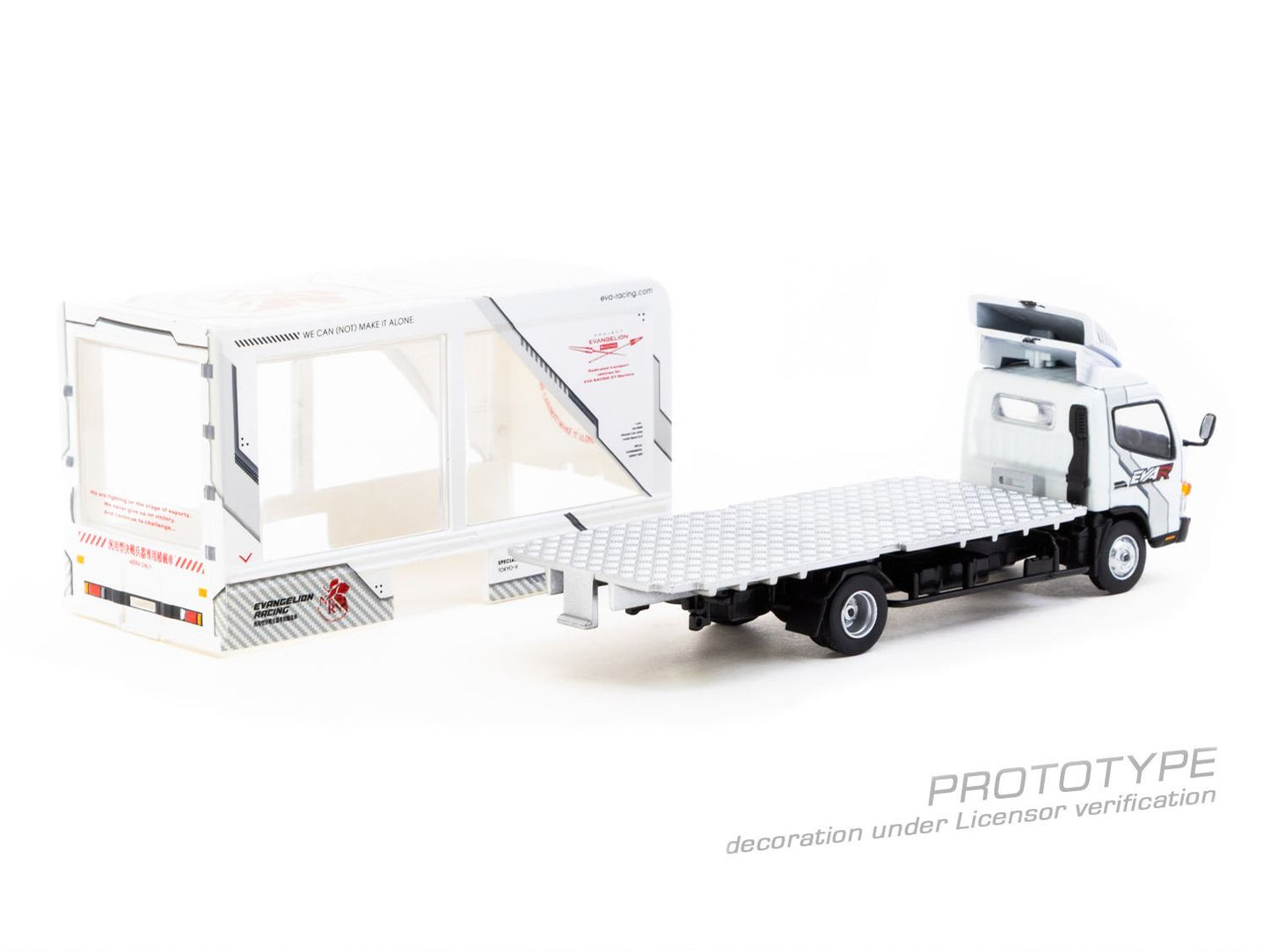 1/64 Mitsubishi Fuso Canter EVA Racing - Tarmac Models - T64T-TL002-EVA