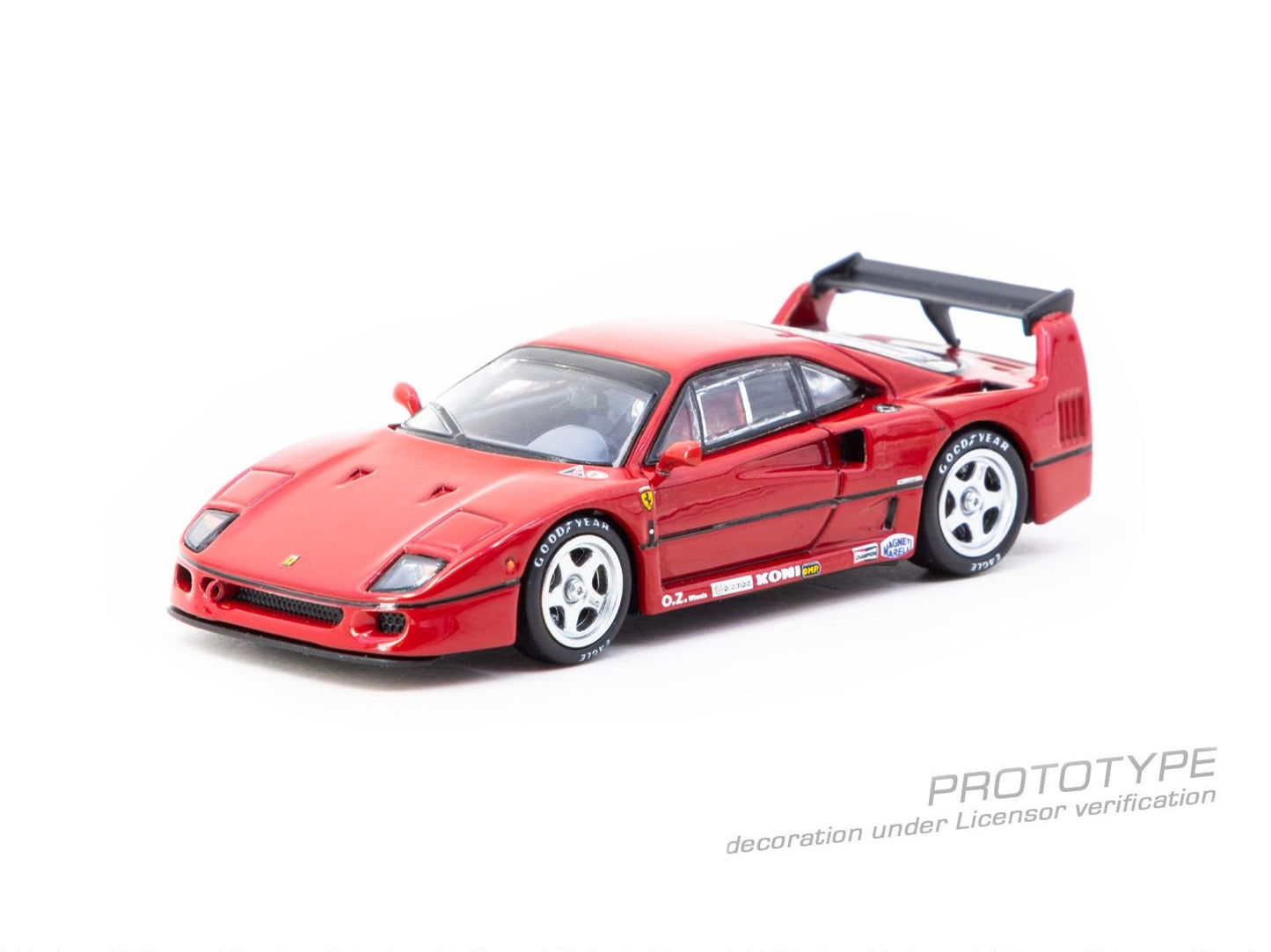 1/64 Ferrari F40 Red - Tarmac Models - T64R-076-RE2