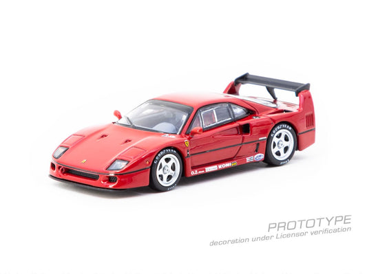 1/64 Ferrari F40 Red - Tarmac Models - T64R-076-RE2
