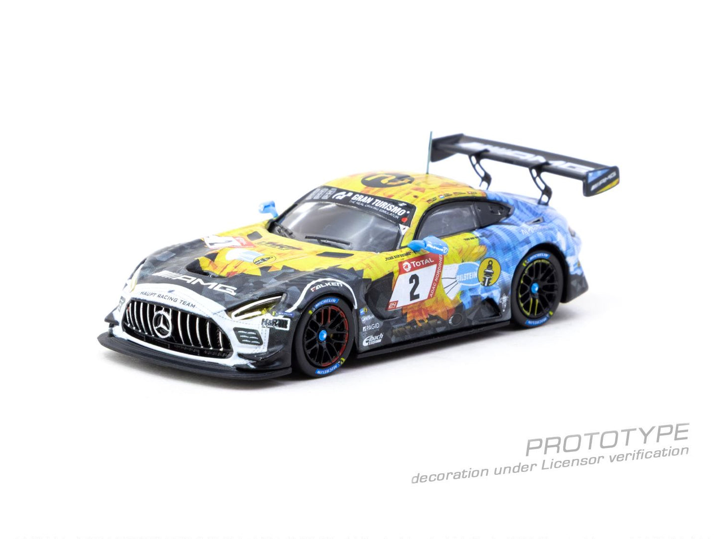 1:64 Mercedes-AMG GT3 Nürburgring 24h 2020 Y. Buurman / N. Bastian / P. Ellis / H. Haupt - T64-062-20NUR02