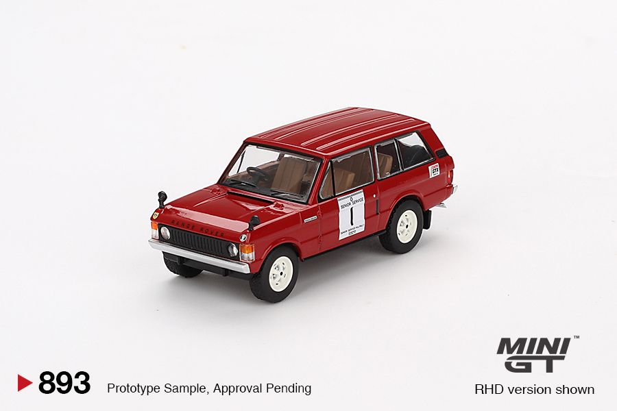 1/64 RANGE ROVER 1971 INTERNATIONAL HILLRALLY WINNER (RHD) BLISTER PACKAGING - MGT00893-BL